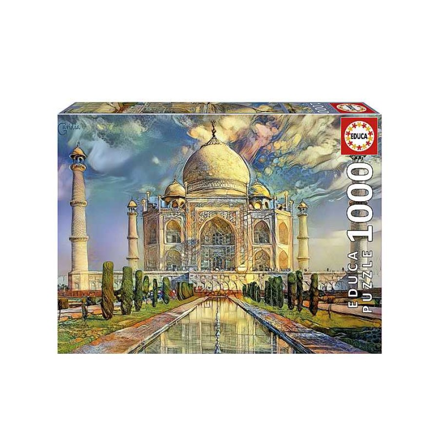 EDUCA Puzzle 1000 Piezas Taj Mahal | Juguetes