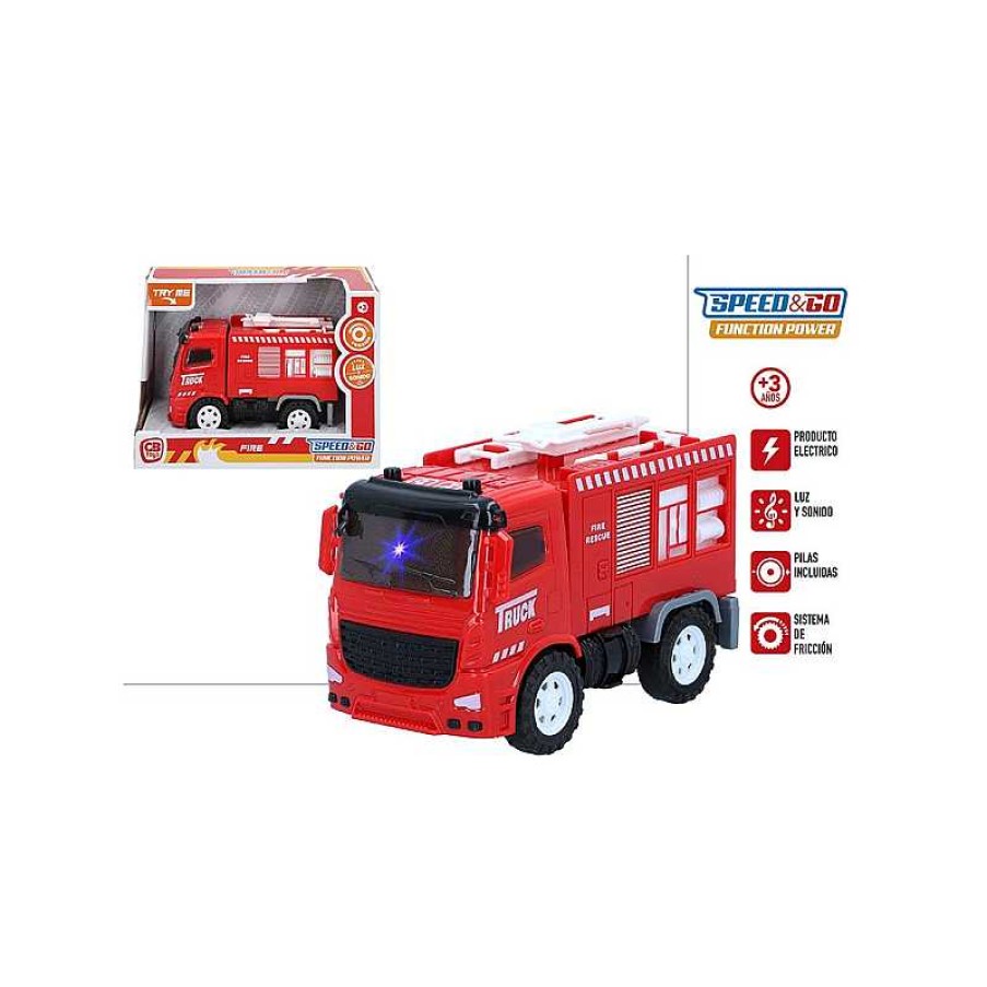 COLOR BABY Speed And Go Camion Elec Bomberos | Juguetes