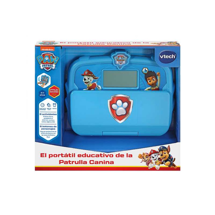 VTECH Ordenador Portatil Educativo De La Patrulla Canina | Juguetes