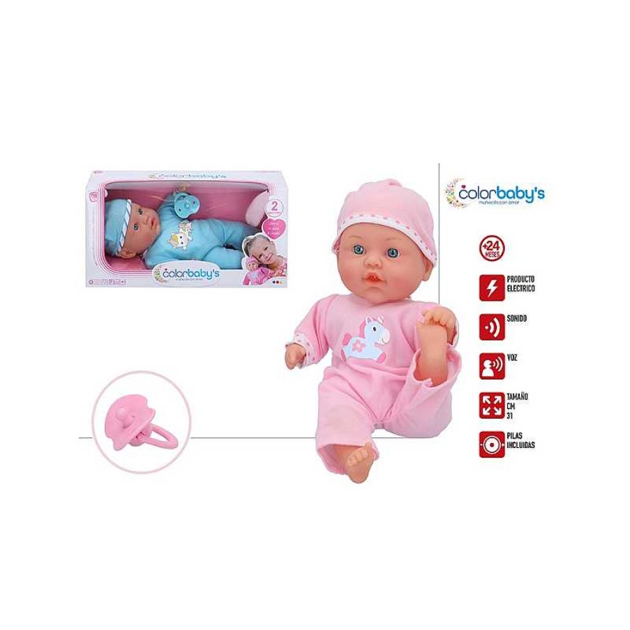 COLOR BABY Blandito 31 Cm Con Sonidos Colorbaby S Surtido | Juguetes