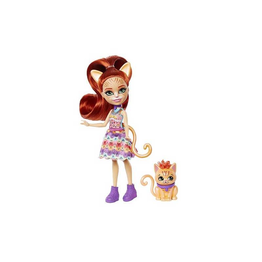 MATTEL City Tails Tarla Orange Cat And Cuddler | Juguetes