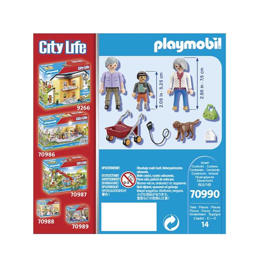 PLAYMOBIL Abuelos Y Nietos Playmobil City Life | Juguetes