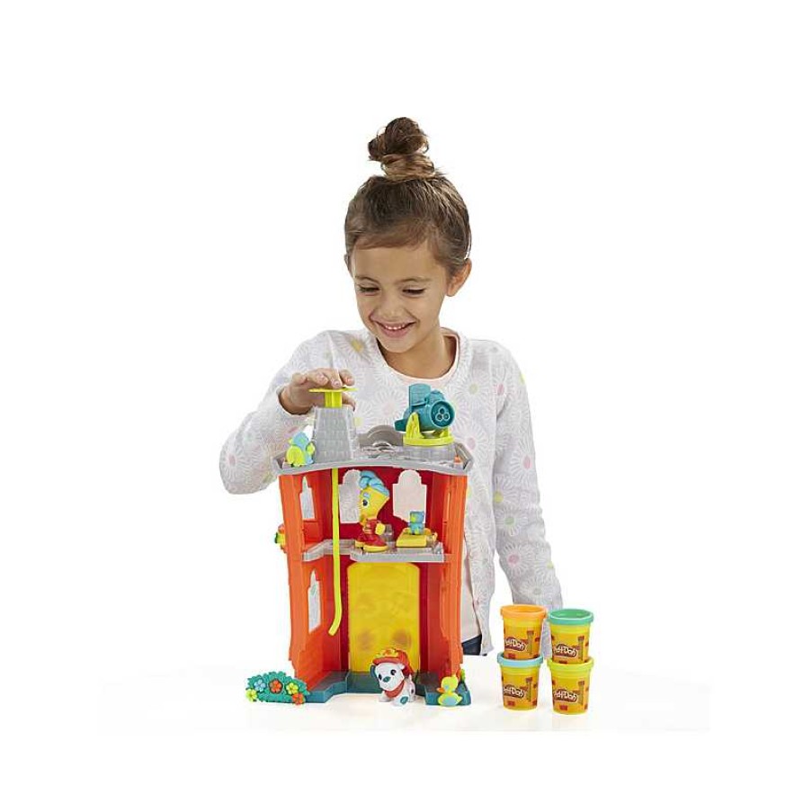 HASBRO Playdoh Estacion De Bomberos Town | Juguetes