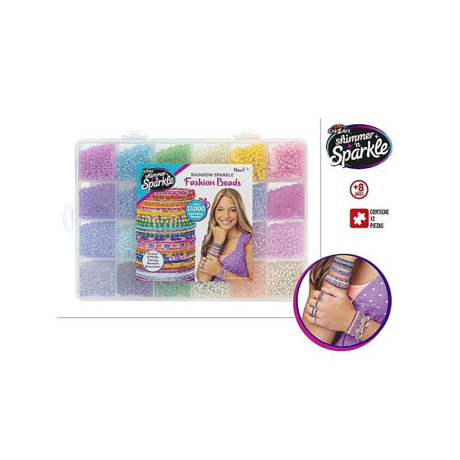 COLOR BABY Shimmer N Sparkle Estuche De Cuentas Multicolor | Juguetes