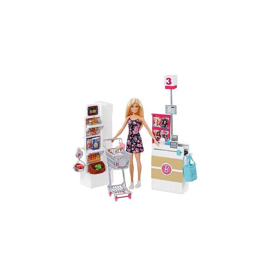 MATTEL Barbie Vamos Al Supermercado | Juguetes