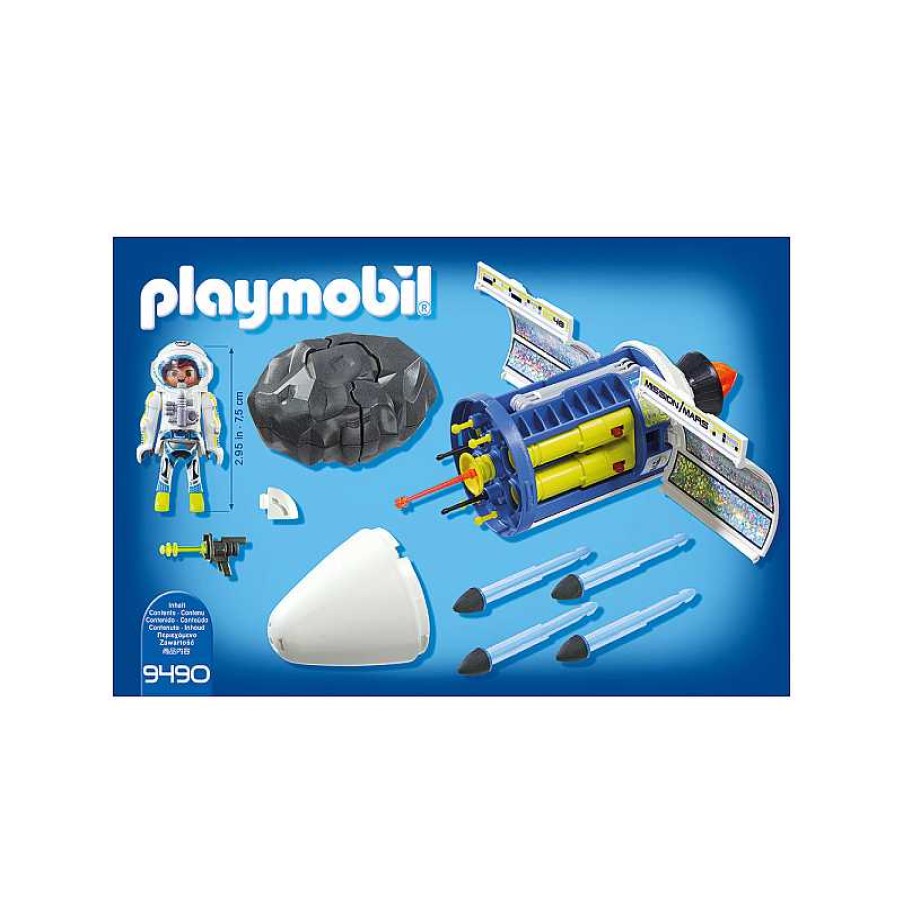 PLAYMOBIL Satelite Con Laser Para Los Meteoritos | Juguetes