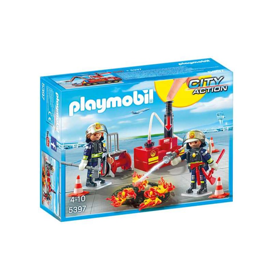 PLAYMOBIL Equipo De Bomberos City Action | Juguetes