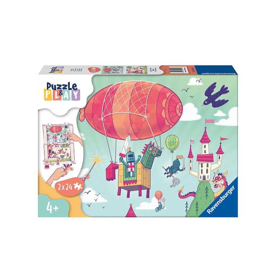 RAVENSBURGER Puzzle 2X24 Piezas Barbacoa Real | Juguetes