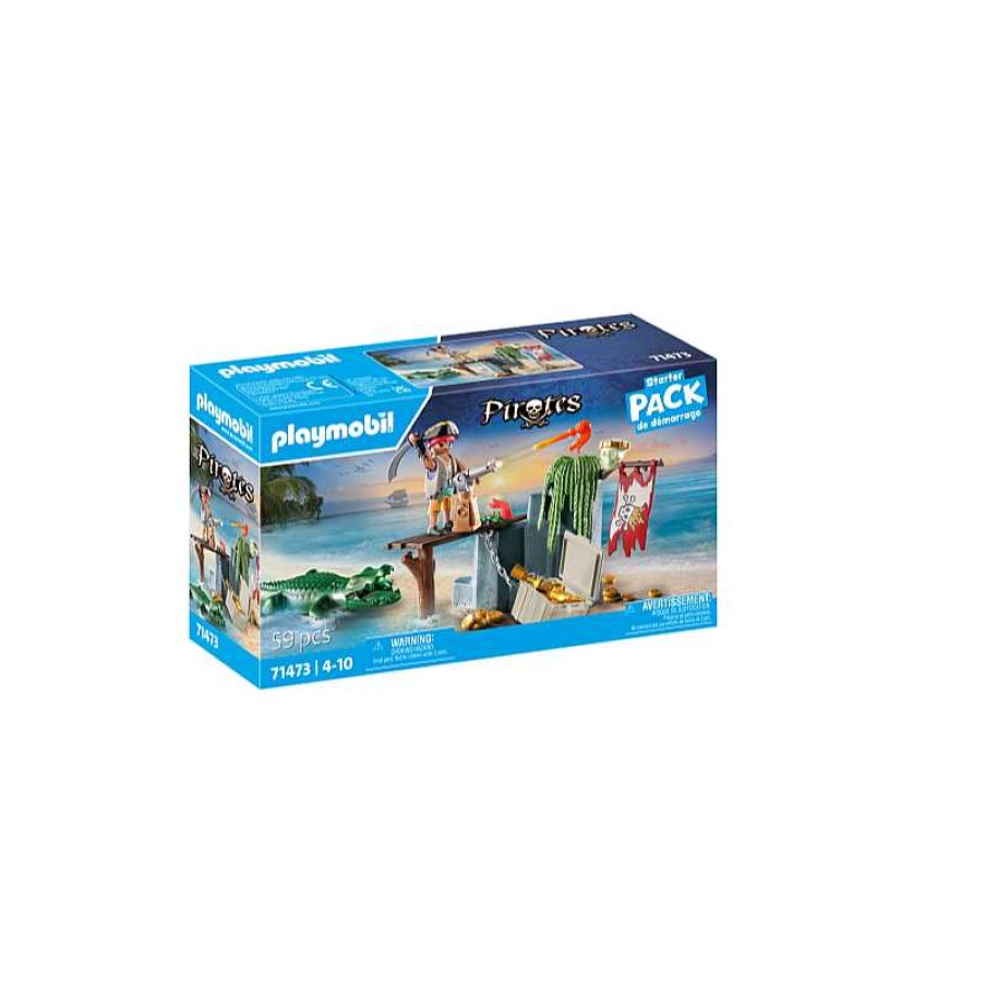 PLAYMOBIL Pirata Con Caiman | Juguetes