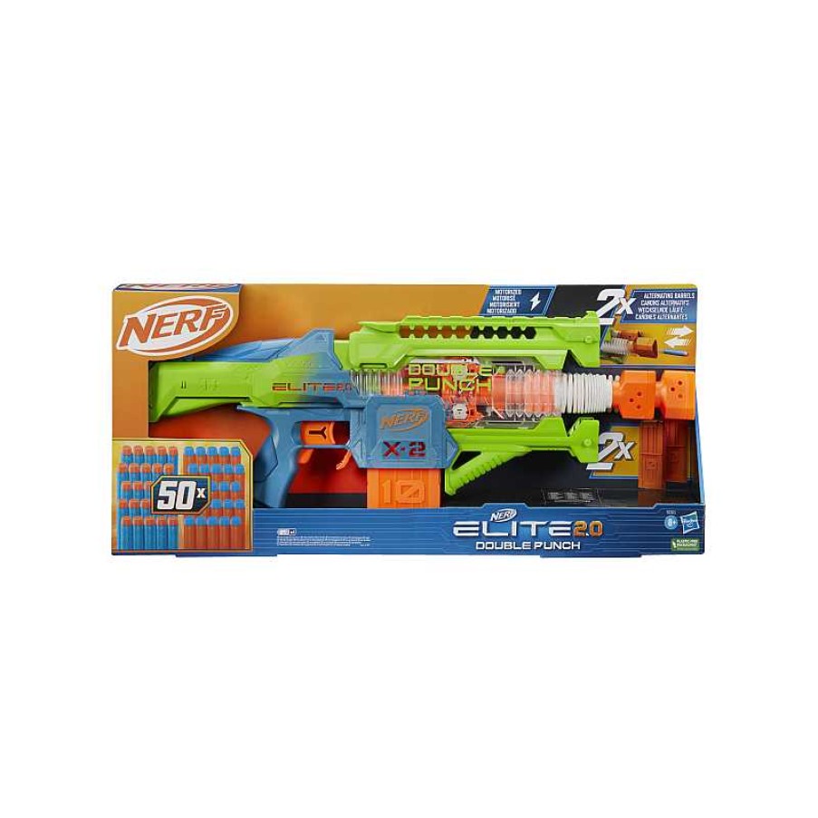 NERF Nerf Elite 2.0 Double Punch | Juguetes