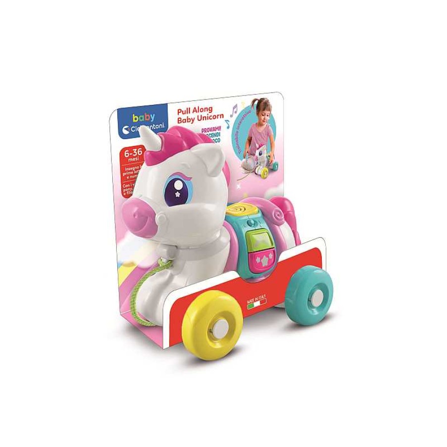 BABY CLEMENTONI Clementoni-Juguete Beb Arrastre Baby Unicornio | Juguetes