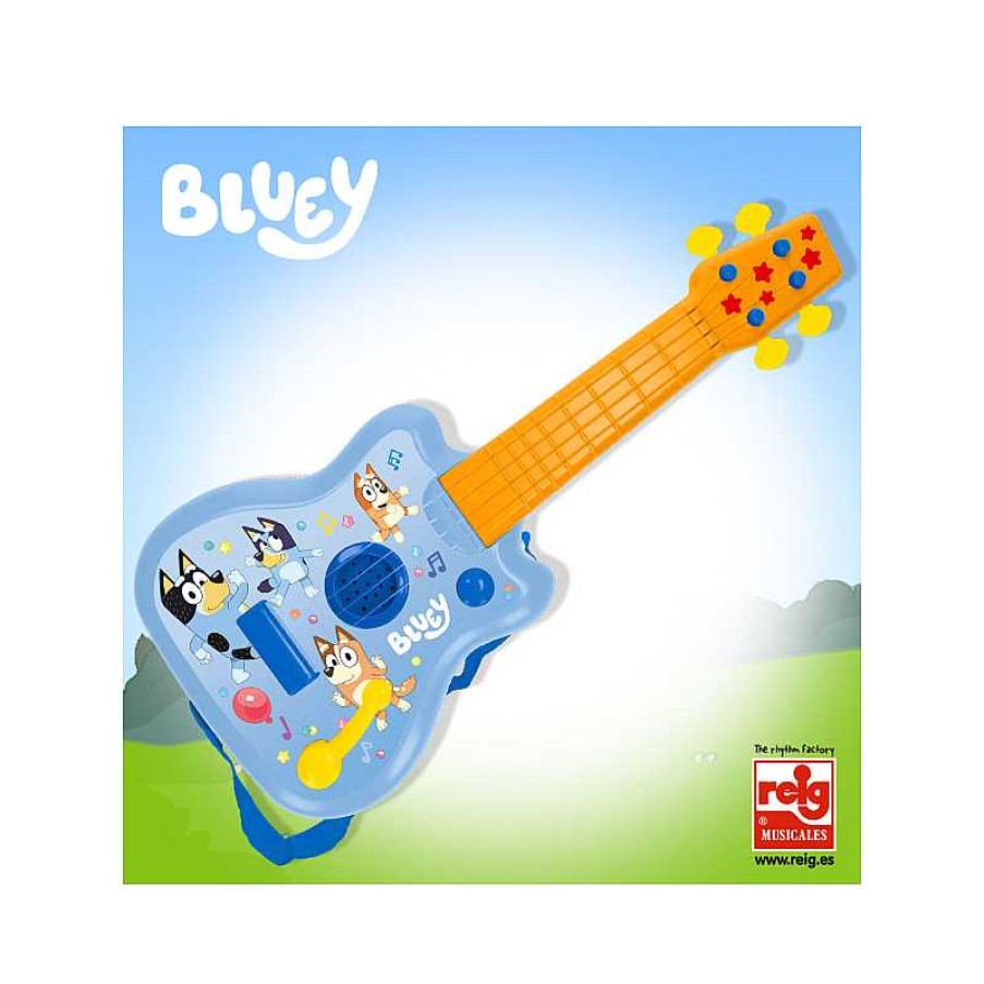 CLAUDIO REIG Guitarra Infantil Bluey | Juguetes