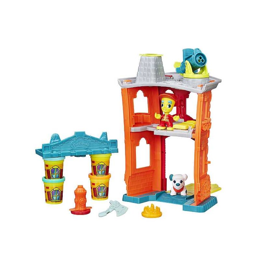 HASBRO Playdoh Estacion De Bomberos Town | Juguetes