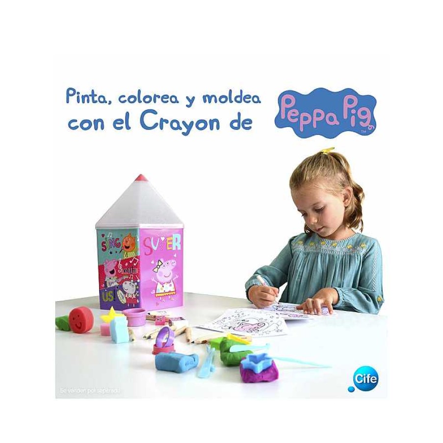 CIFE Lapiz Peppa Pig Crayon Actividades | Juguetes