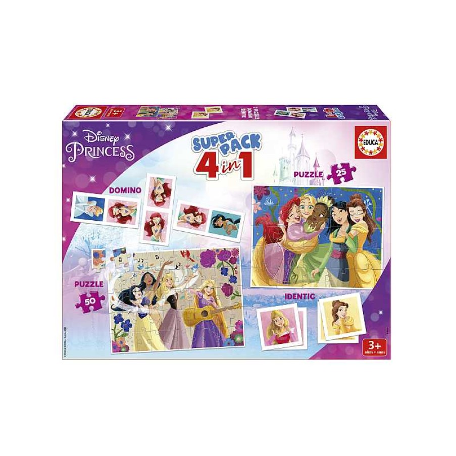 EDUCA Superpack Disney Princess | Juguetes