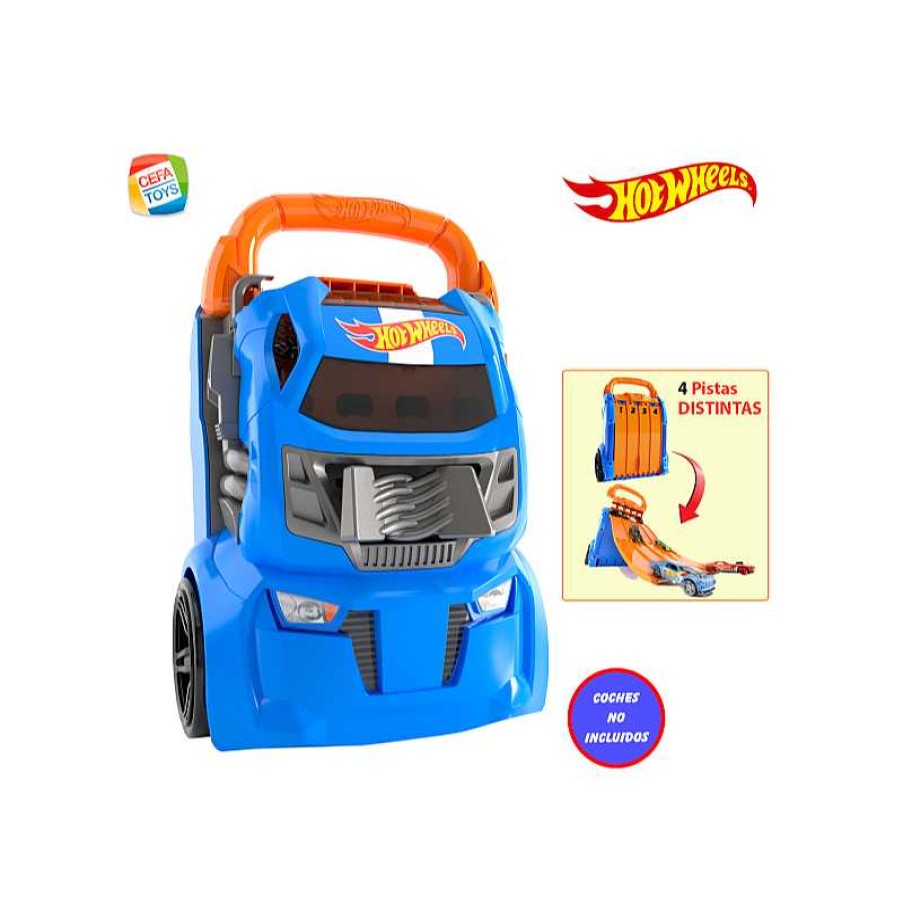 HOT WHEELS Guardacoches-Lanzador Hot Wheels 2 En 1 | Juguetes