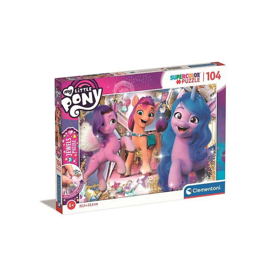 CLEMENTONI Clementoni- Puzzle Infantil 104 Jewel My Little Pony | Juguetes