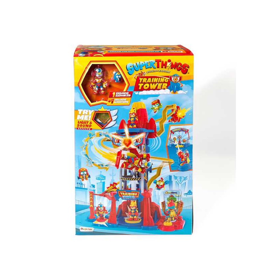 MAGIC BOX TOYS Superthings Playset Training Tower | Juguetes