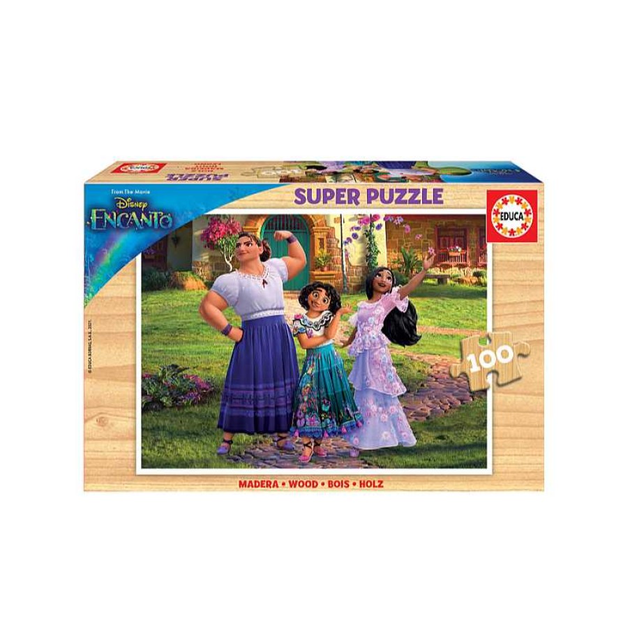 EDUCA Puzzle Madera 100 Piezas Encanto Disney | Juguetes