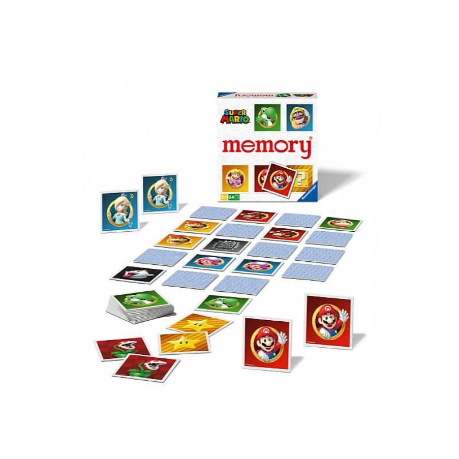 RAVENSBURGER Juego Memory Super Mario | Juguetes