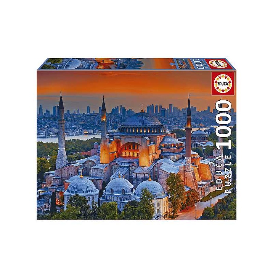 EDUCA Puzzle 1000 Piezas Mezquita Azul, Estambul | Juguetes