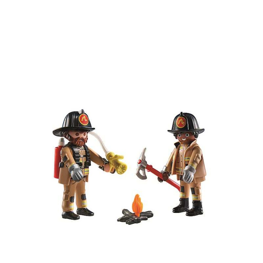 PLAYMOBIL Duo Pack Bomberos | Juguetes