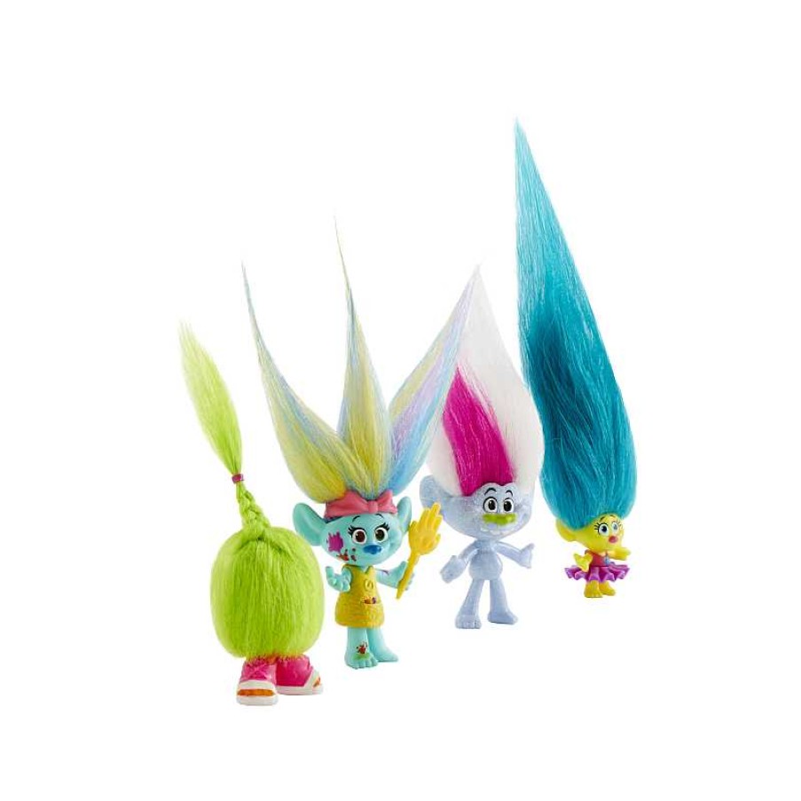 HASBRO Trolls Pack 4 Figuras 12 Cm | Juguetes