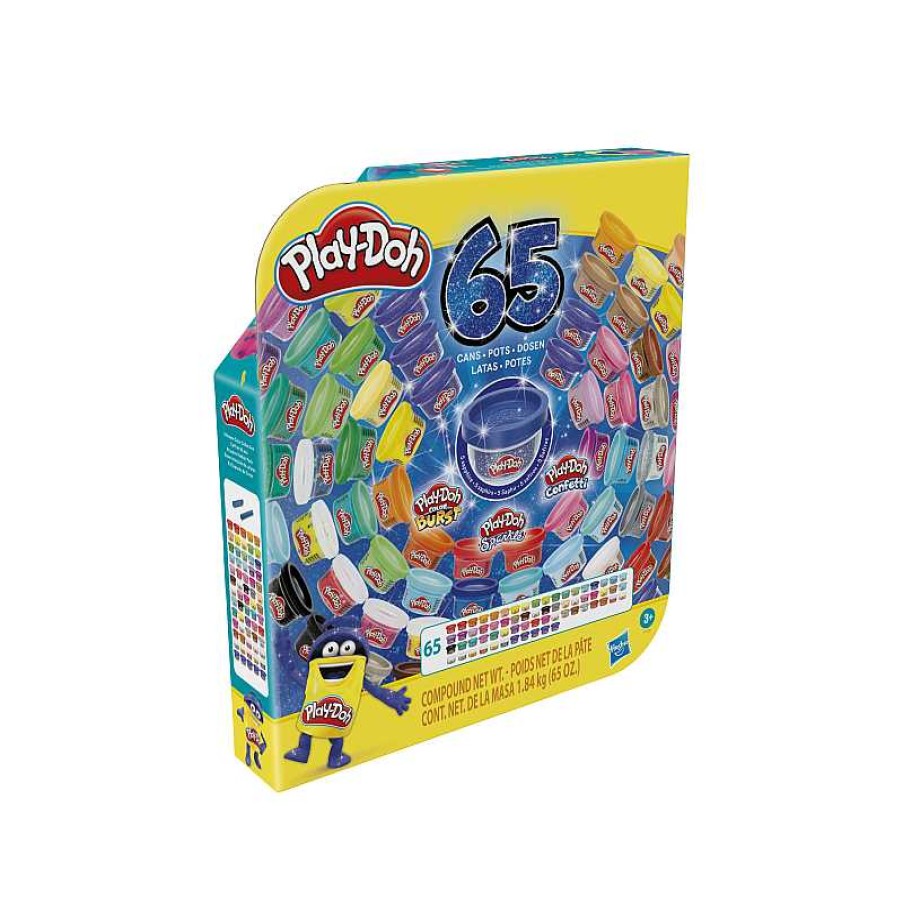 PLAY-DOH Playdoh Pack Celebracion 65 Botes | Juguetes