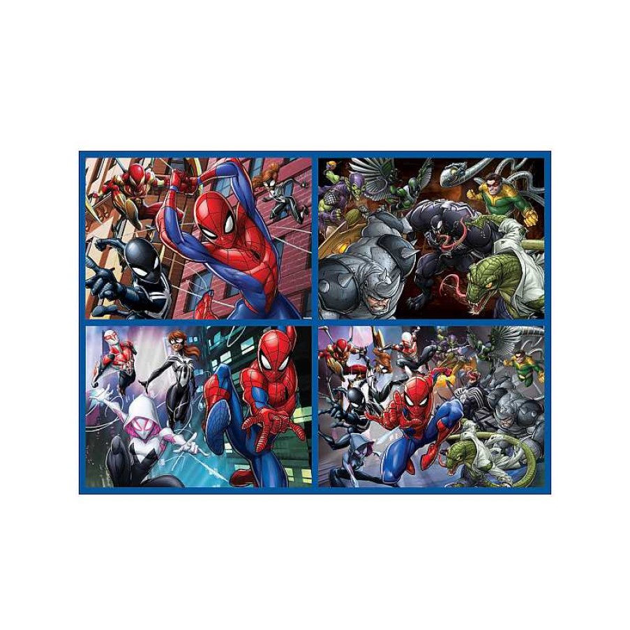 EDUCA Puzzle 50+80+100+150 Piezas Ultimate Spiderman Multi 4 | Juguetes