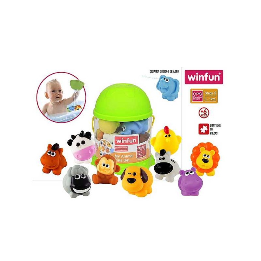 COLOR BABY Set 10 Animales Pvc | Juguetes