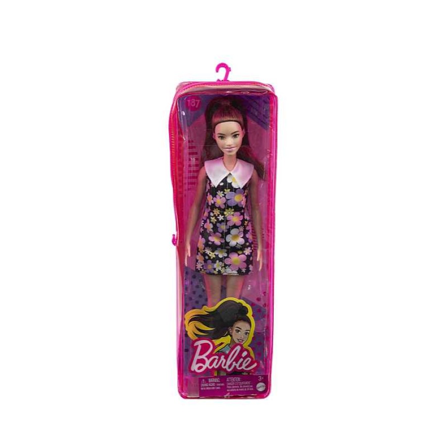 MATTEL Barbie Fashionista Vestido Margaritas Con Audifono | Juguetes