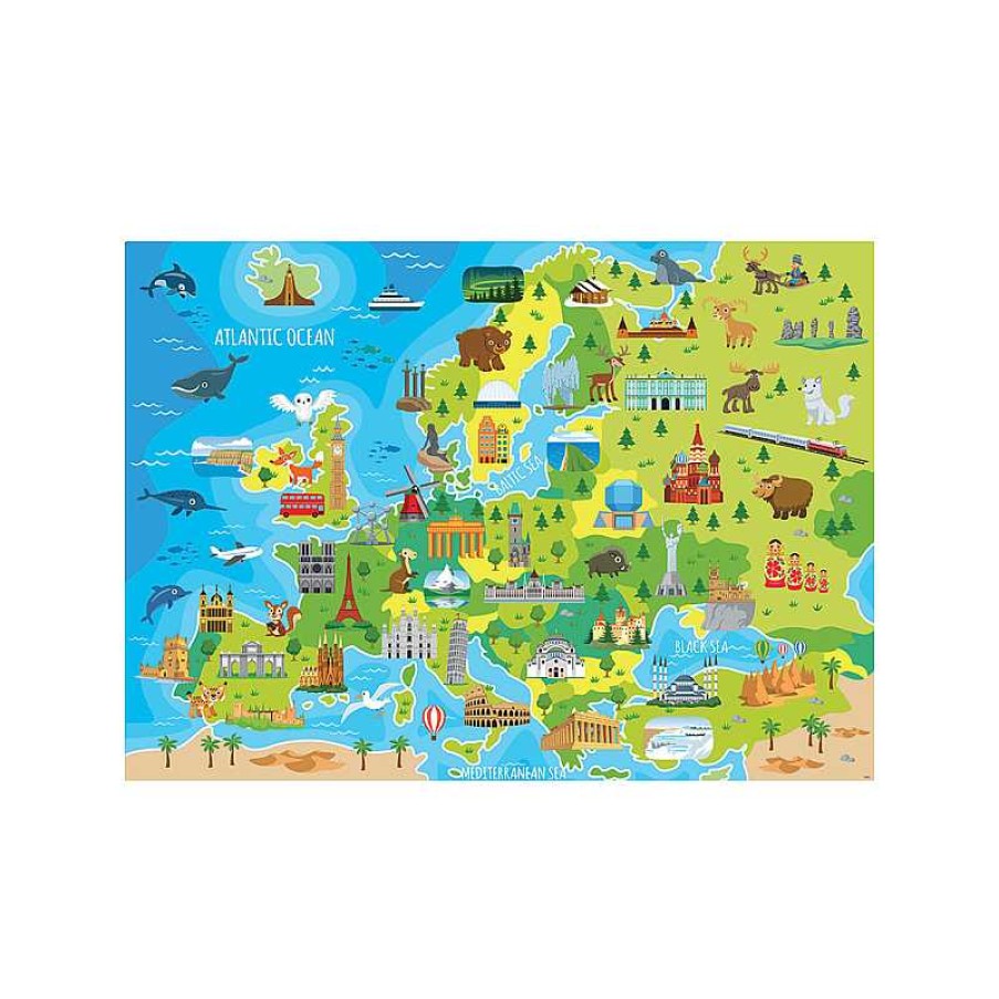 EDUCA Puzzle 150 Piezas Mapa Europa | Juguetes