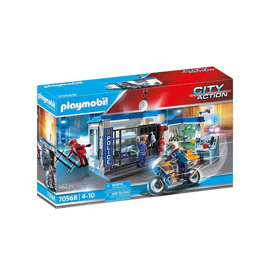 PLAYMOBIL Policia Escape De La Prision | Juguetes