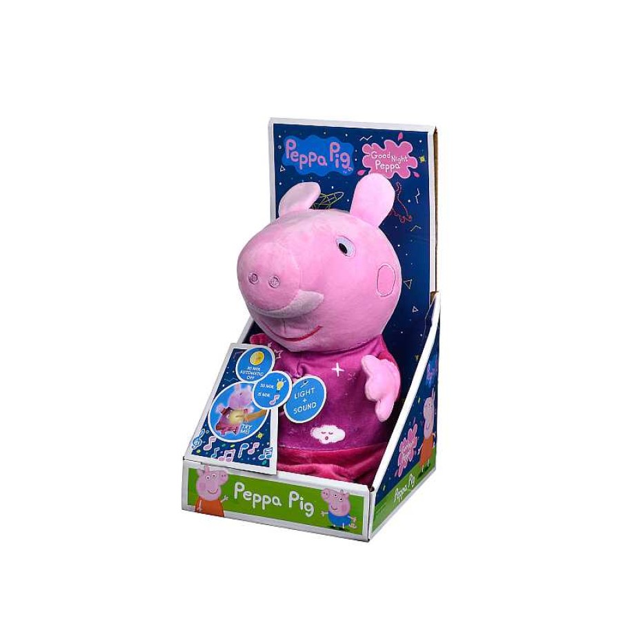 SIMBA Peppa Pig Peluche Buenas Noches 32 Cm | Juguetes