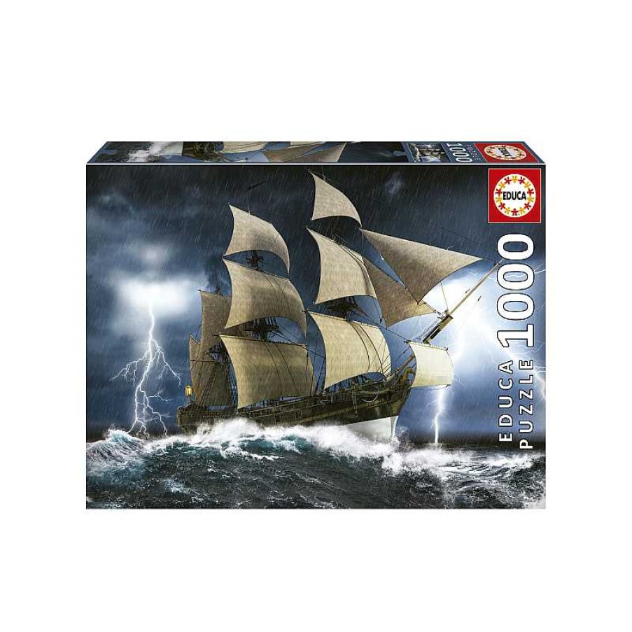 EDUCA Puzzle 1000 Piezas Tormenta Perfecta | Juguetes