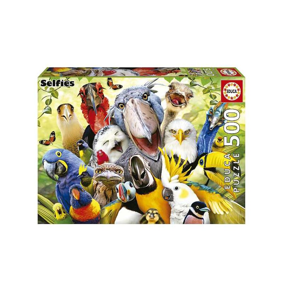 EDUCA Puzzle 500 Piezas Mira Al Pajarito | Juguetes