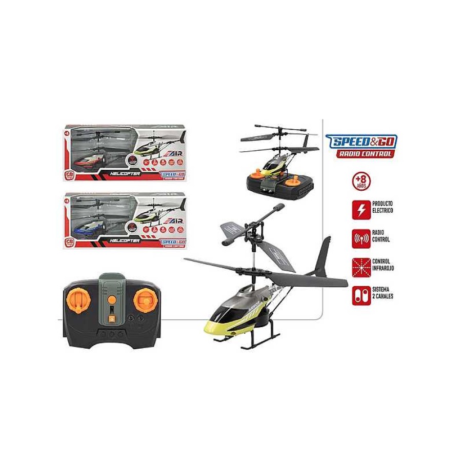 COLOR BABY Helicoptero Control Ir Speed & Go Surtido | Juguetes