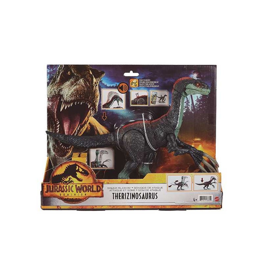 MATTEL Jurassic World 3 Dinosaurio Escapista Con Sonido | Juguetes