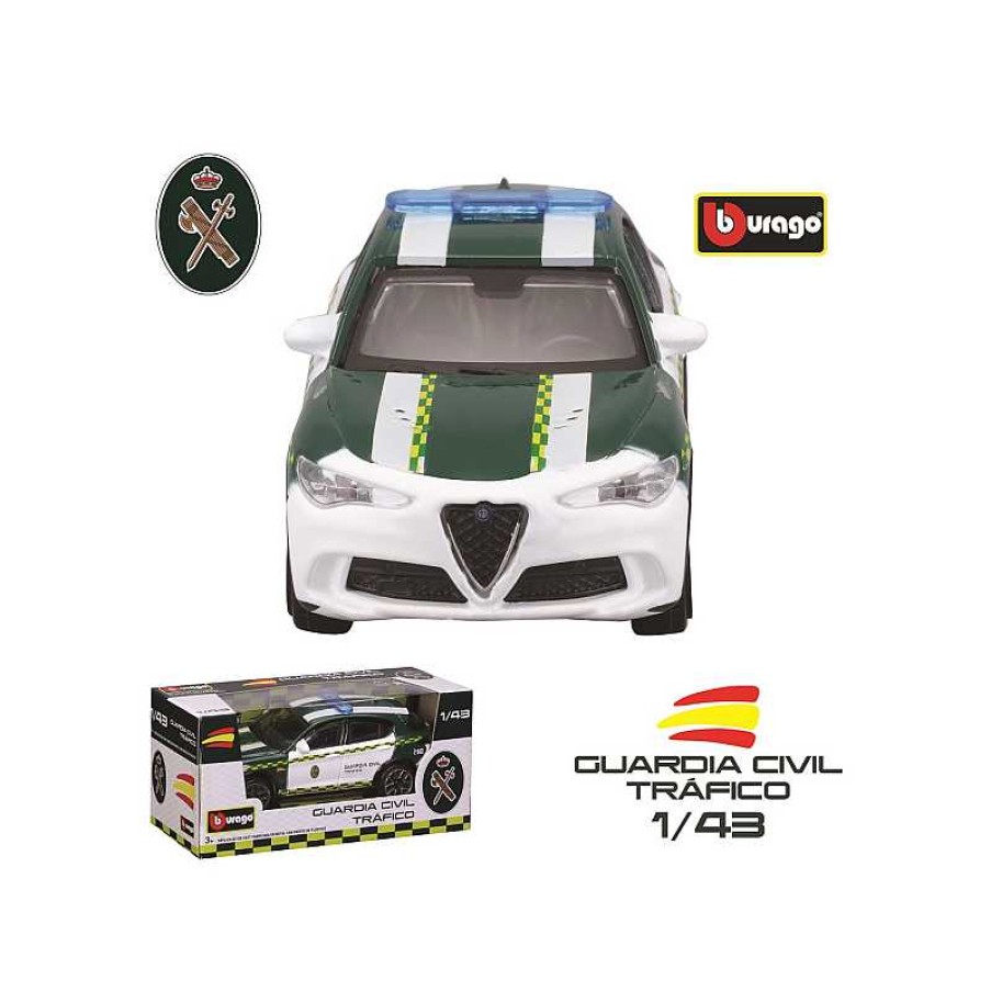 GOLIATH Burago Guardia Civil Alfa Romeo-1:43 | Juguetes