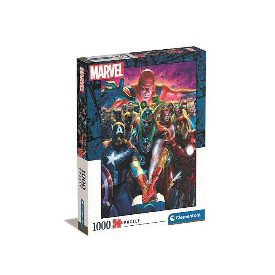 CLEMENTONI Puzzle 1000 Piezas The Avengers | Juguetes