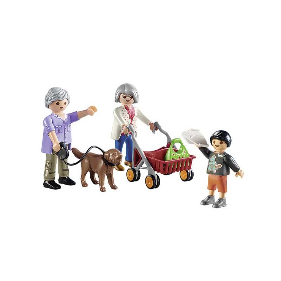 PLAYMOBIL Abuelos Y Nietos Playmobil City Life | Juguetes