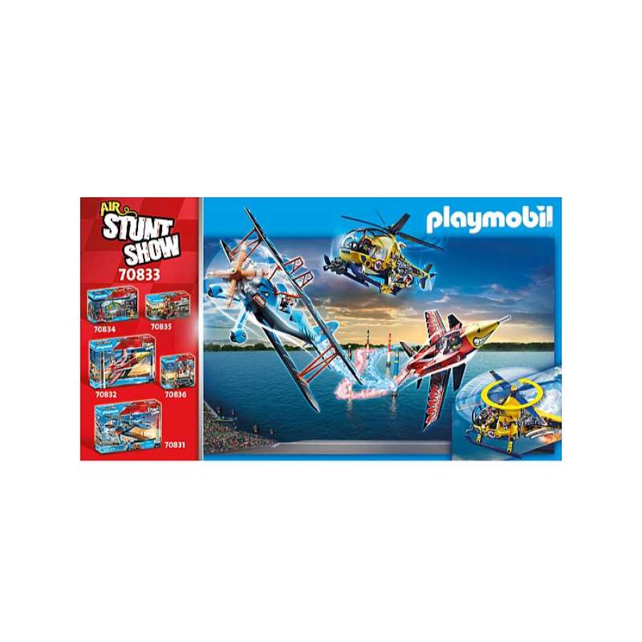 PLAYMOBIL Air Stuntshow Helicoptero Rodaje De Pelicula | Juguetes