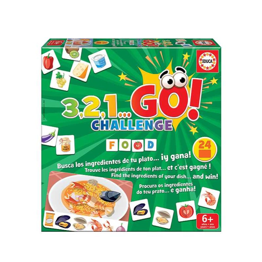 EDUCA 3,2,1 Go Challenge Food | Juguetes