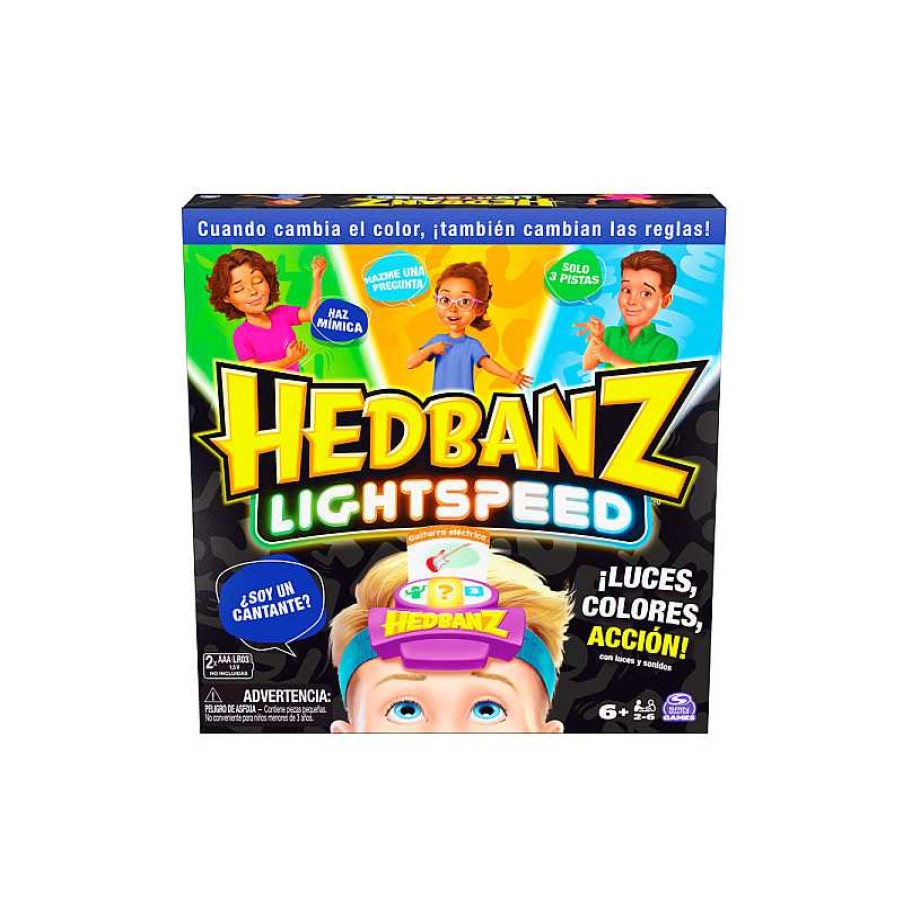 SPIN MASTER Hedbanz Lightspeed | Juguetes