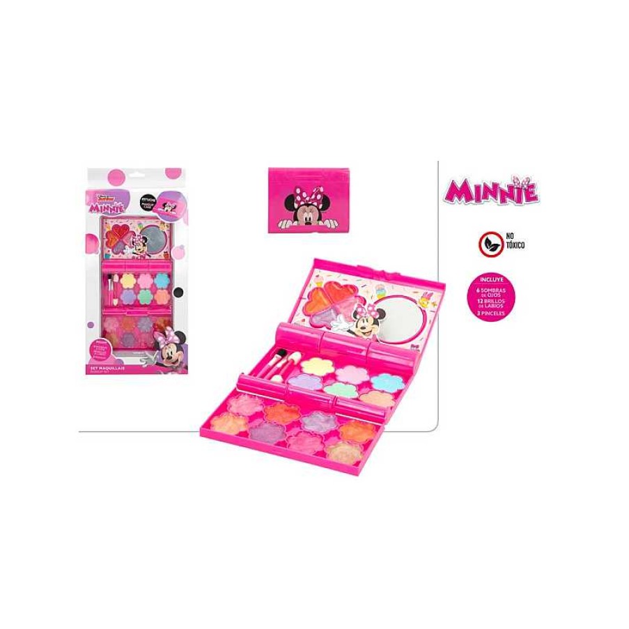 COLOR BABY Minnie-Bl Estuche Maquillaje 3 Niveles | Juguetes