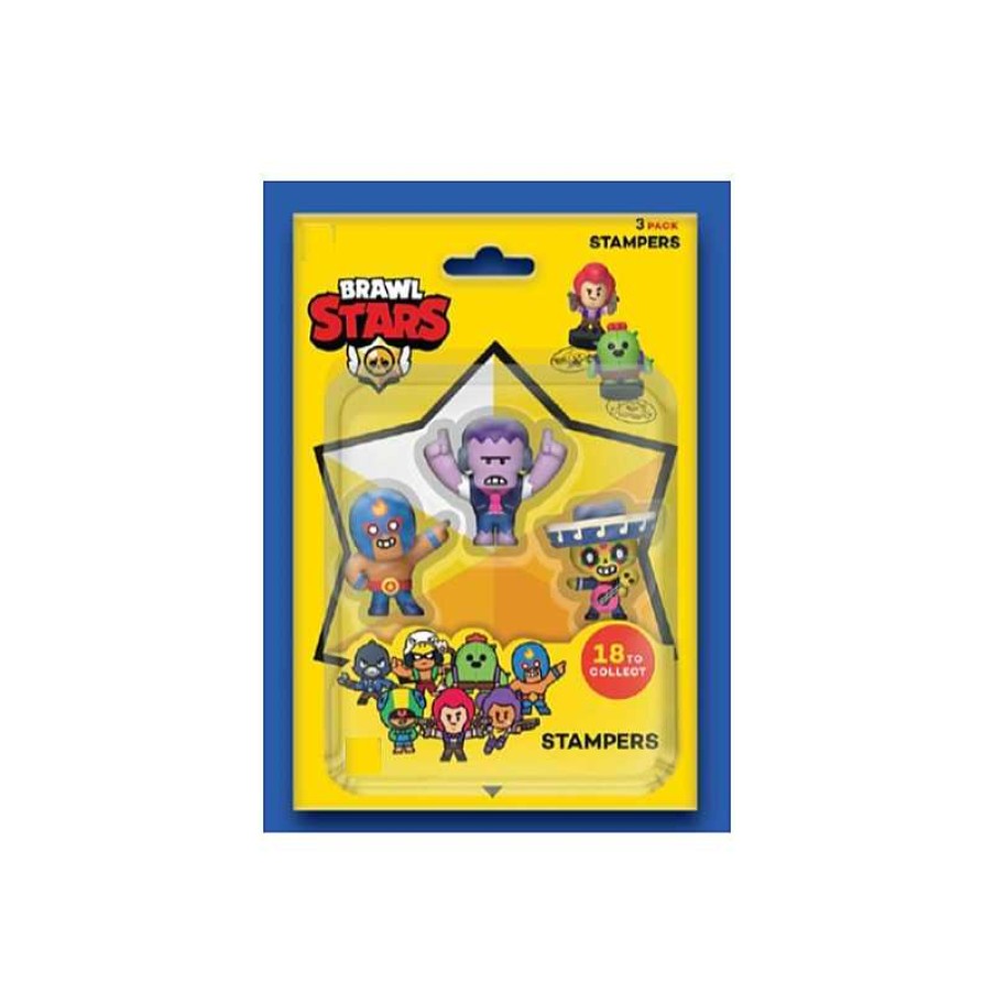 BIZAK Brawl Stars Pack 3 Figuras En Caja | Juguetes