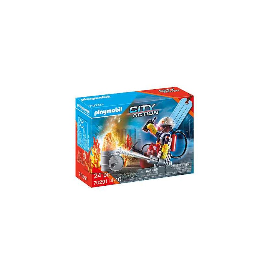 PLAYMOBIL Set De Bomberos | Juguetes