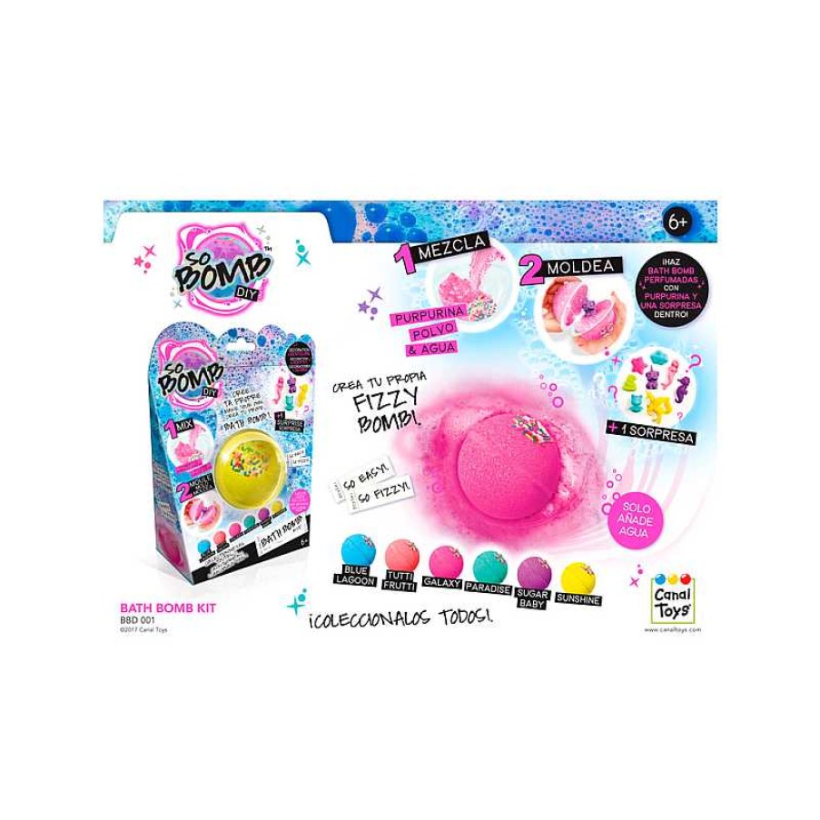 CANAL TOYS Bath Bomb Kit | Juguetes