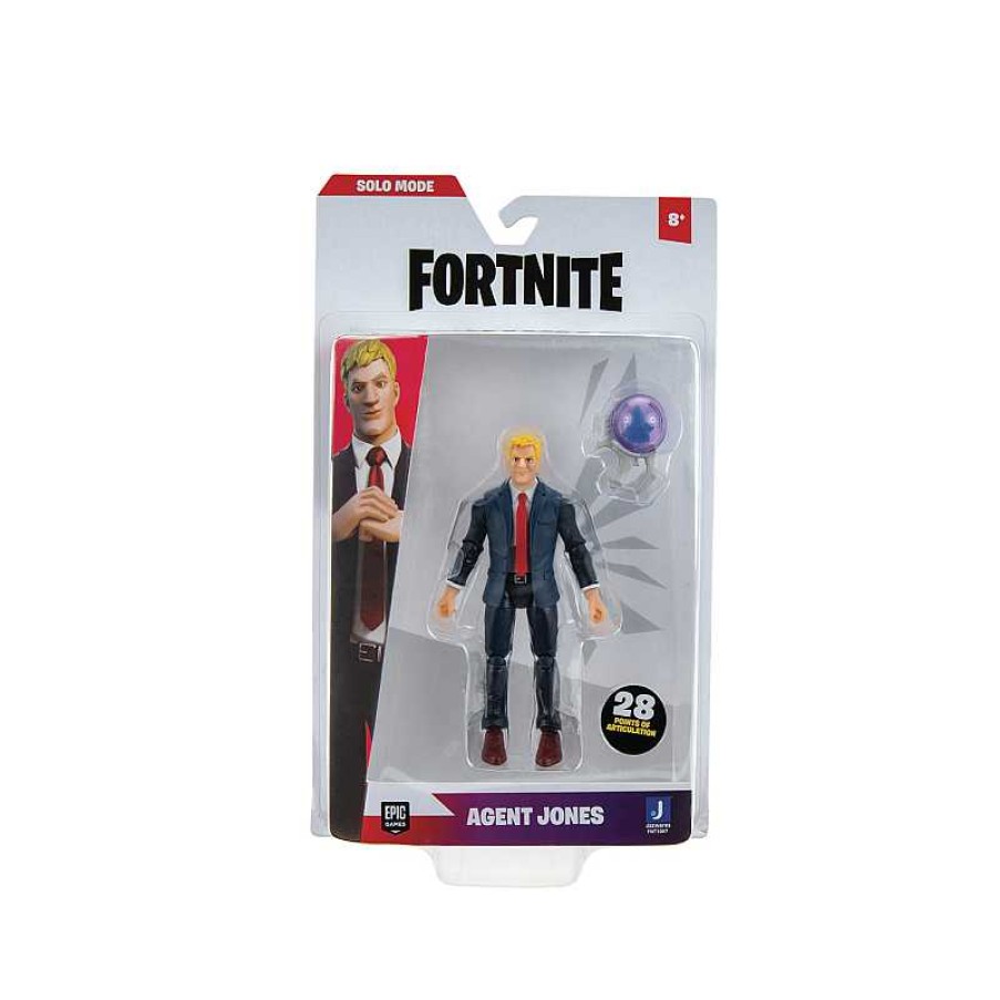 TOY PARTNER Fortnite Solo Mode Core Figure Agent Jones | Juguetes