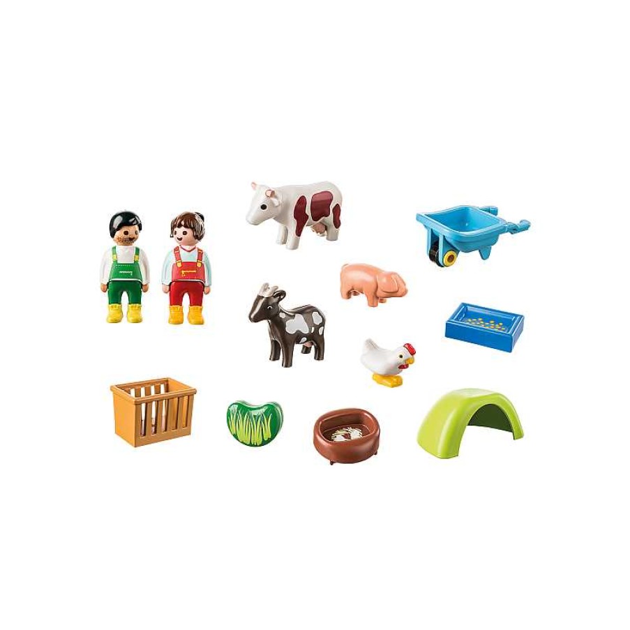 PLAYMOBIL 1.2.3 Diversion En La Granja | Juguetes